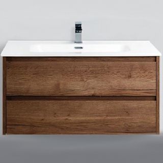 Тумба под раковину BelBagno подвесная 120x50см Rovere Tabacco KRAFT-1200-2C-SO-RT